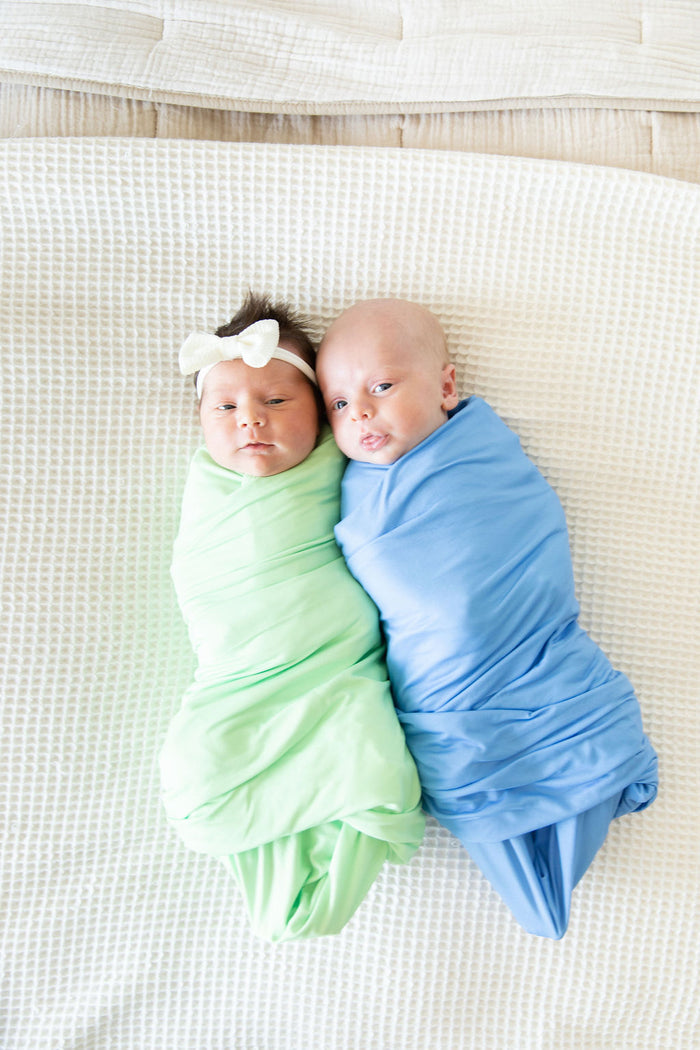 BLUE SOLID | SWADDLE