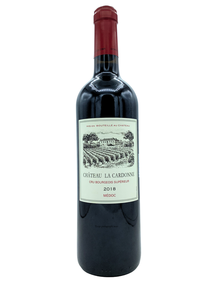 Chateau la Cardonne Cru Bourgeois Medoc 2018