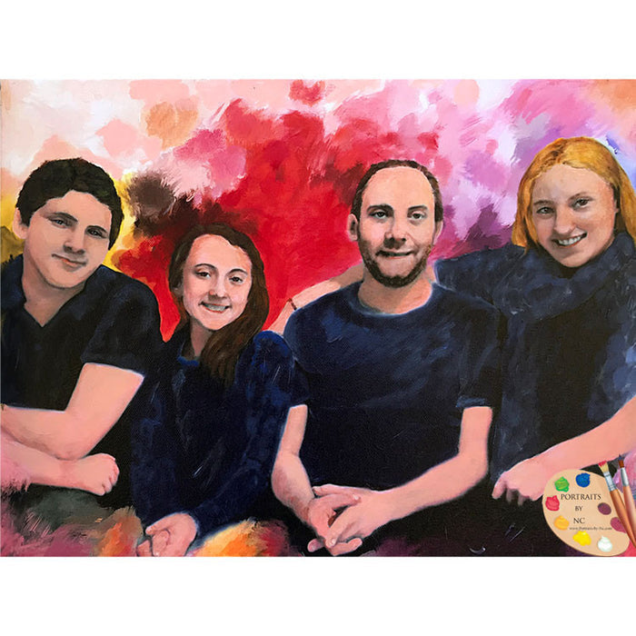 Modern Family Portrait 491 - Portraits by NC