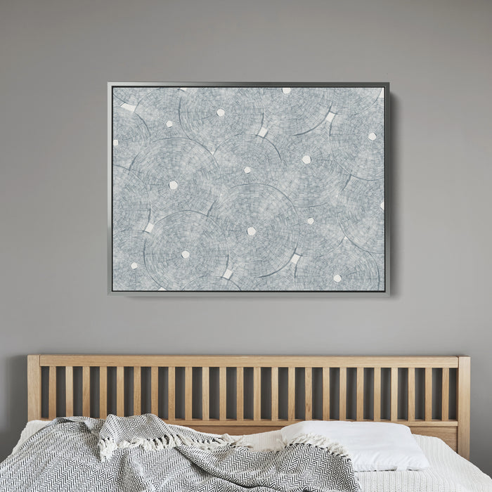 8"x10" / Canvas / Antique Silver