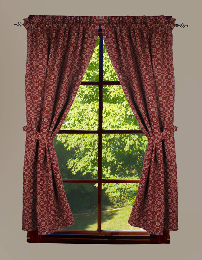 Lover's Knot Barn Red 63 Inpanels P6130017 - Interiors by Elizabeth