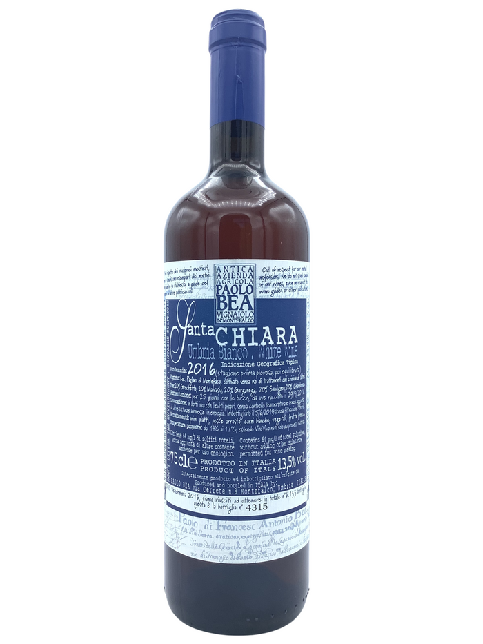 Paolo Bea Santa Chiara Umbria Bianco