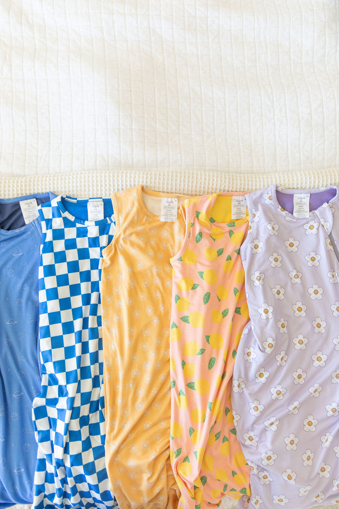 ROYAL BLUE CHECKER | SLEEP SACK