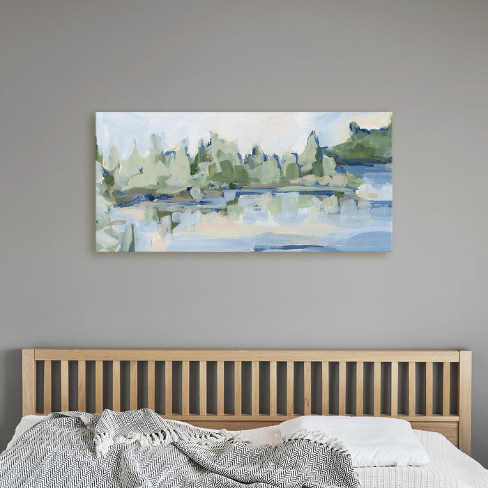 Shimmering Depths Panoramic - Art Print or Canvas - Jetty Home