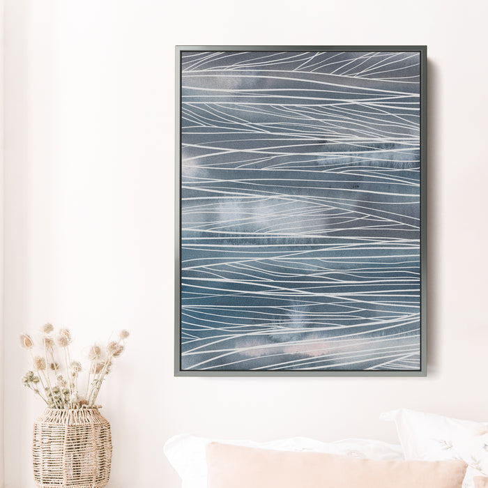 8"x10" / Canvas / Antique Silver