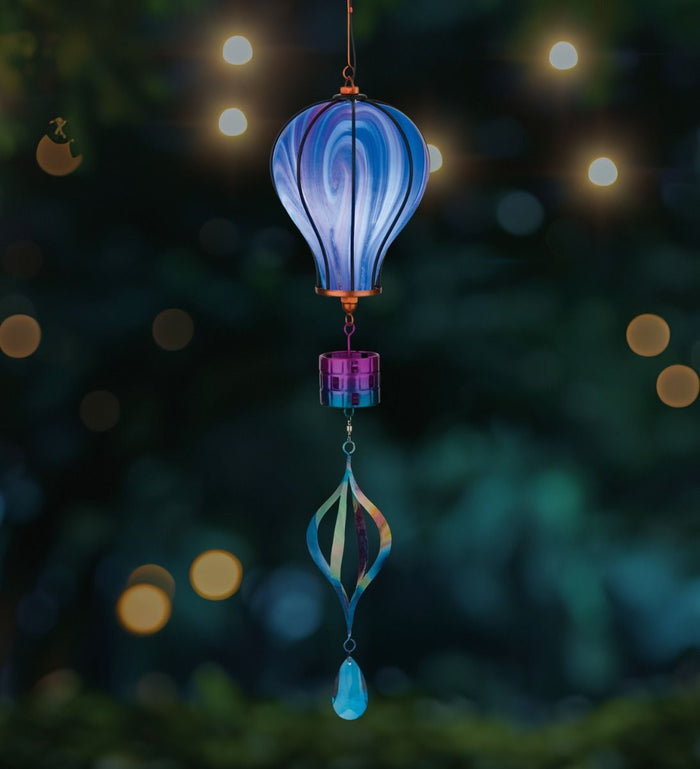 Swirl Balloon Spinner Solar Lantern
