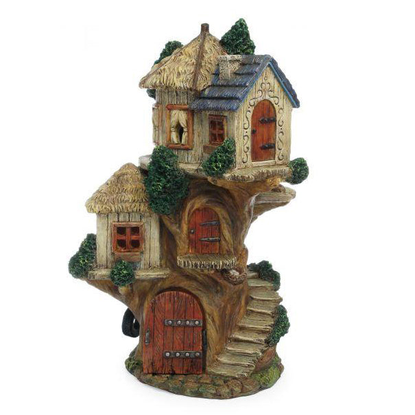 Triple Decker Tree House Fairy Garden Miniature