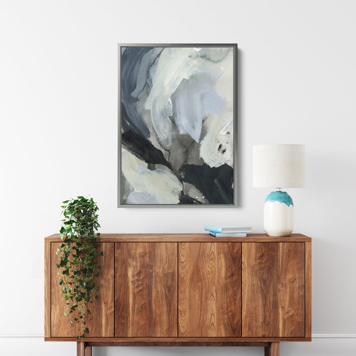 8"x10" / Canvas / Antique Silver