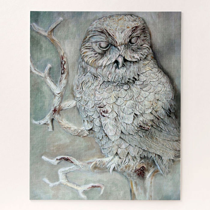 barn owl wildlife puzzle