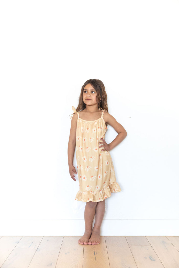 BIG YELLOW DAISY - TANK DRESS