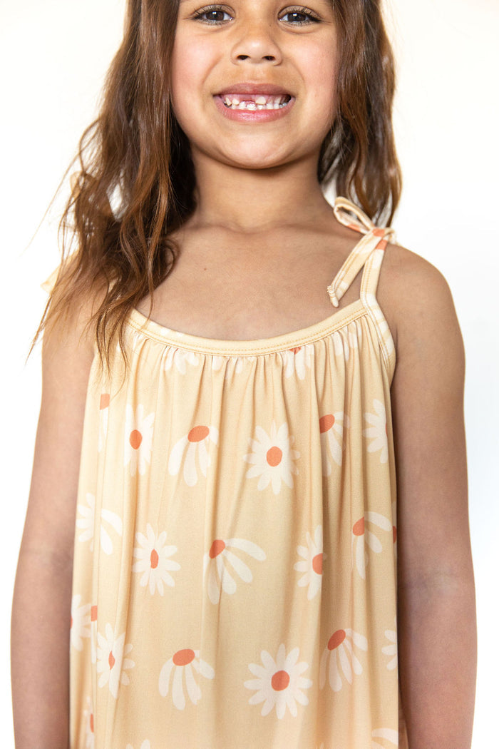 BIG YELLOW DAISY - TANK DRESS