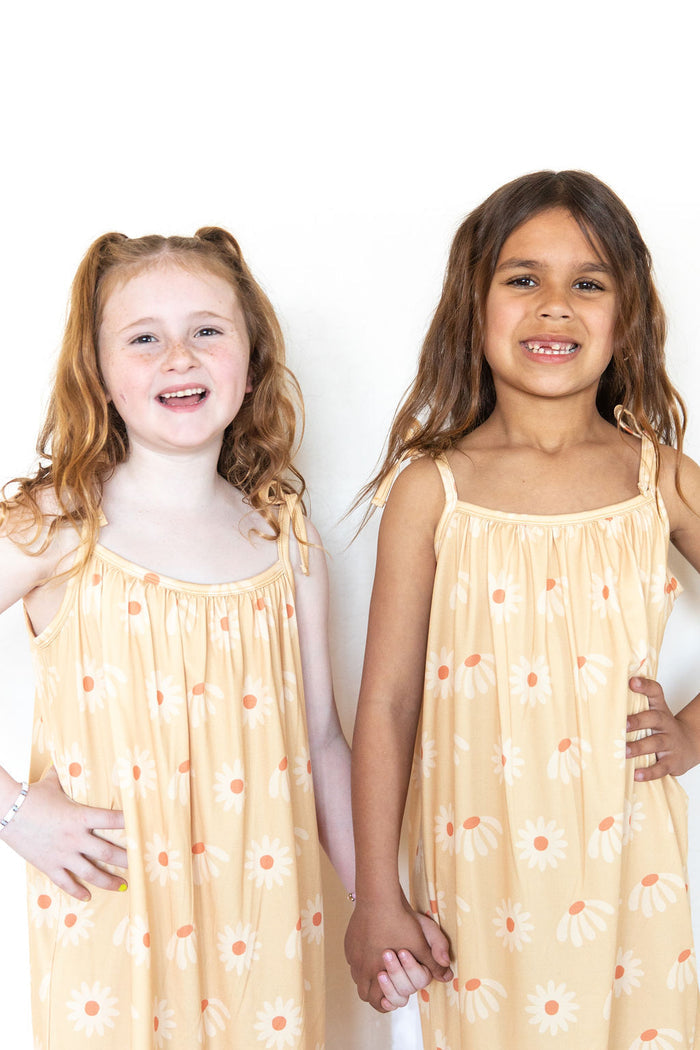 BIG YELLOW DAISY - TANK DRESS