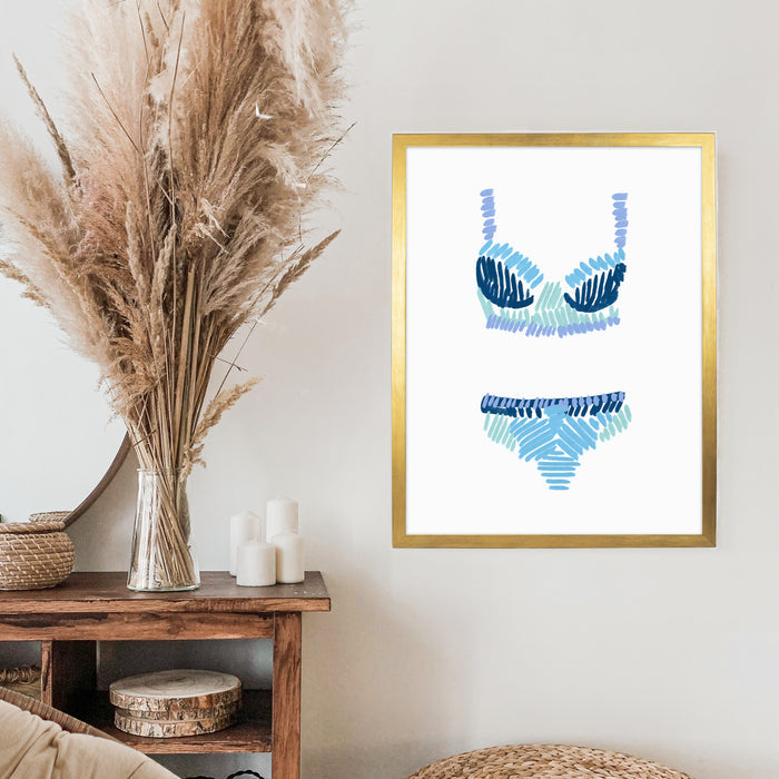5"x7" / Art Print / Antique Gold