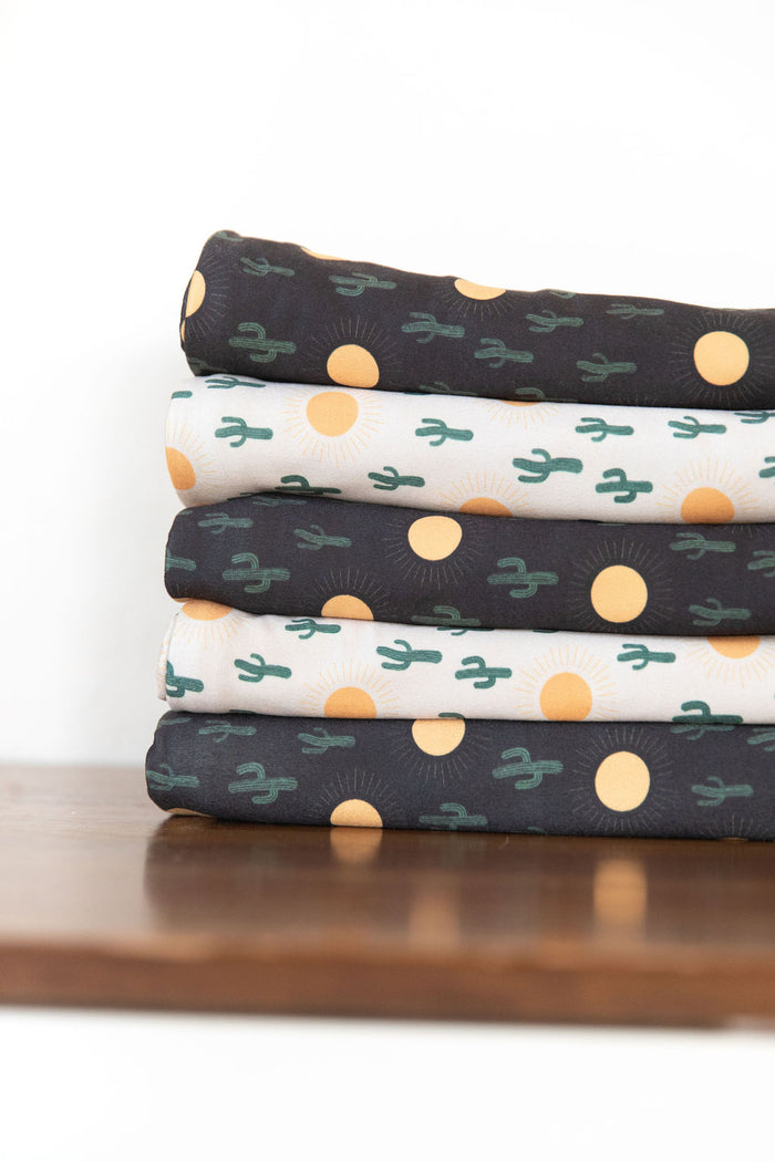 BLACK CACTUS (STRIPE)