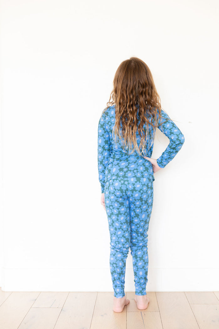 BLUE + GREEN DAISY | LONG SLEEVE