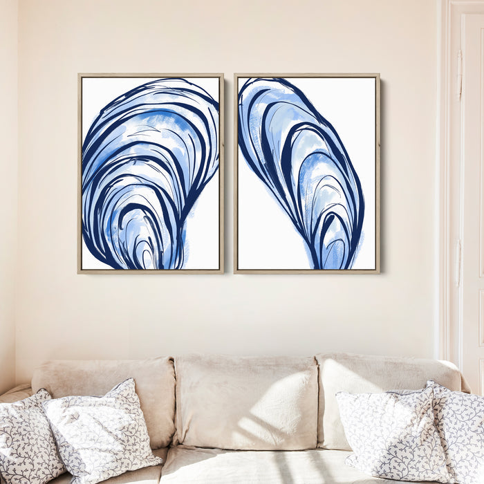 8"x10" / Canvas Set / Natural Wood