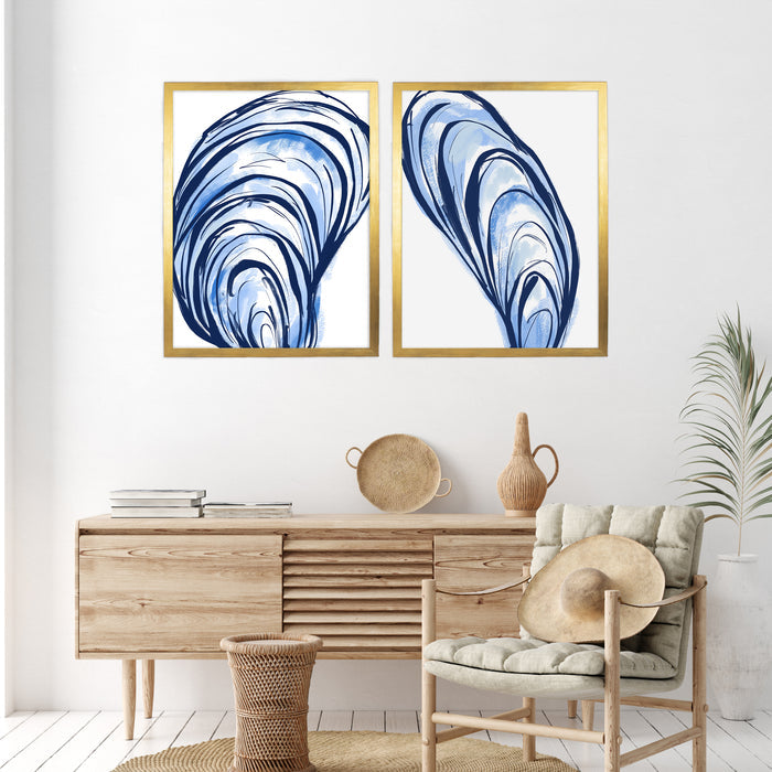 5"x7" / Art Print Set / Antique Gold