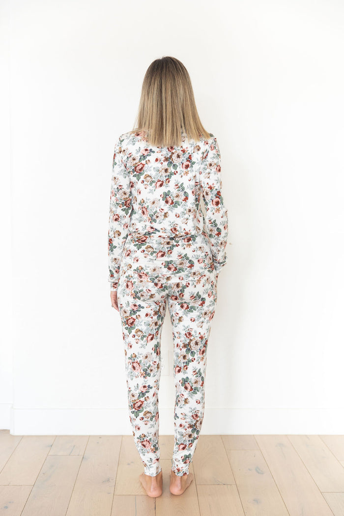 BLUSH + TAN FLORAL | LONG SLEEVE