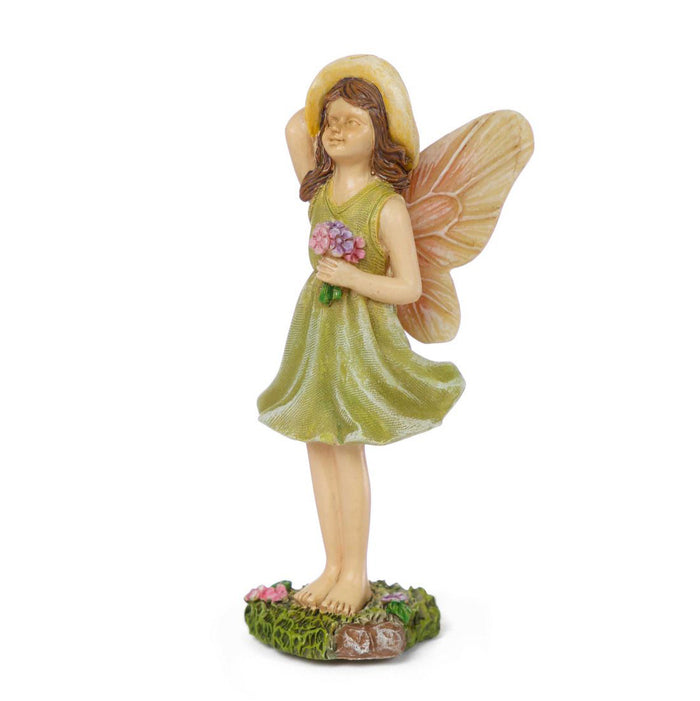 Breezy Day Fairy - Miniature Fairy Garden Accessory