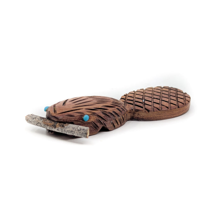 Busy Beaver Cedar Carving