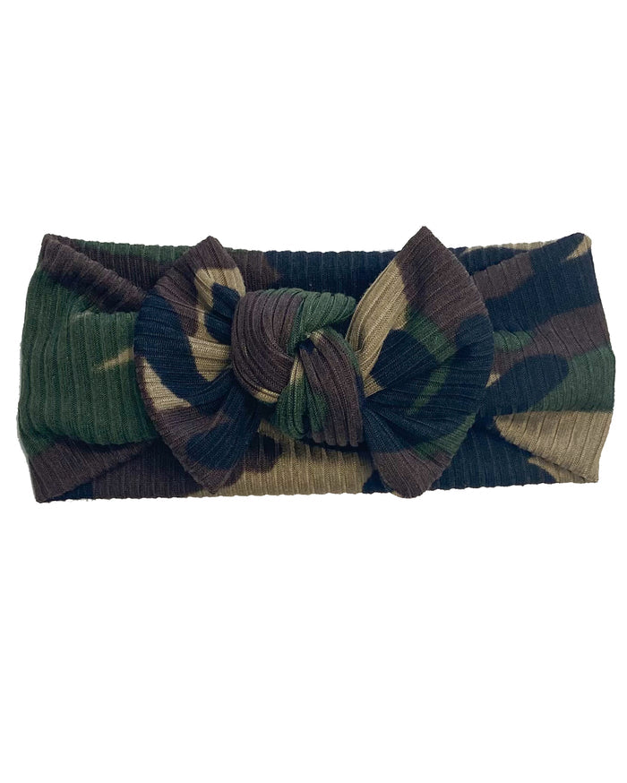 CAMO RIBBED | BOW