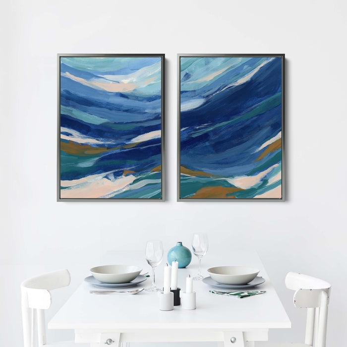 8"x10" / Canvas Set / Antique Silver