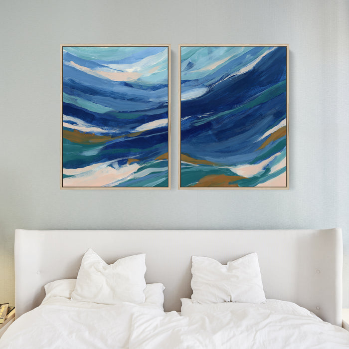 8"x10" / Canvas Set / Natural Wood