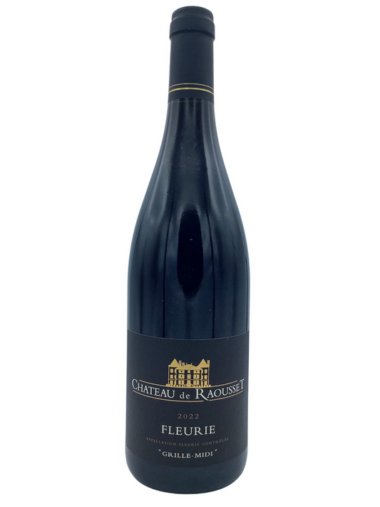 Chateau de Raousset Fleurie Grille Midi