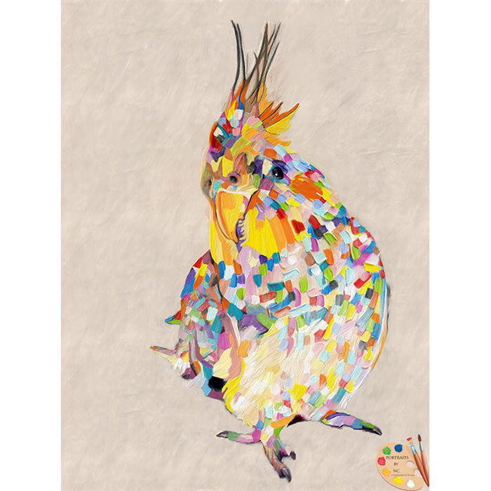 Cockatoo Bird Portrait 354 - Portraits by NC