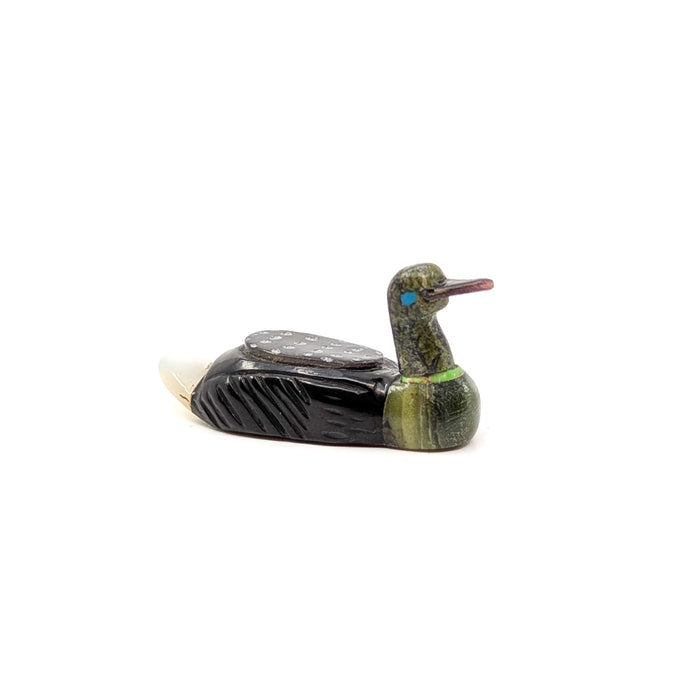 Colorful Duck Carving