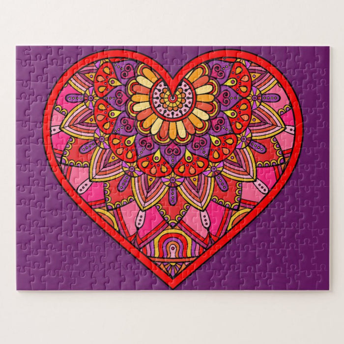 Colorful heart Puzzle