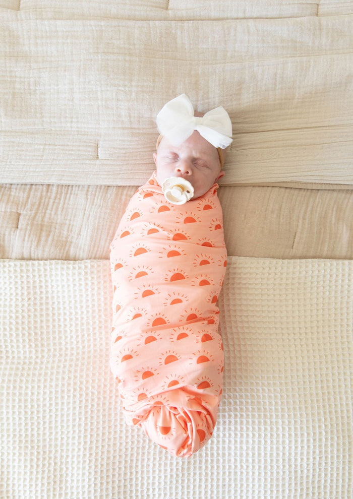 CORAL SUNSHINE | SWADDLE