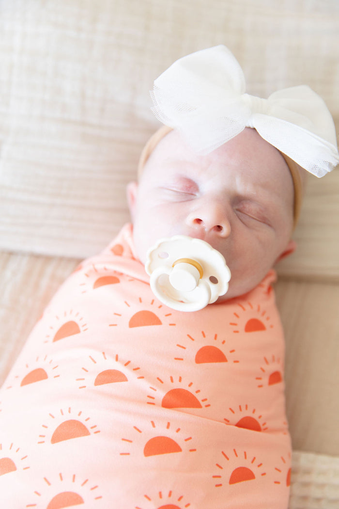 CORAL SUNSHINE | SWADDLE