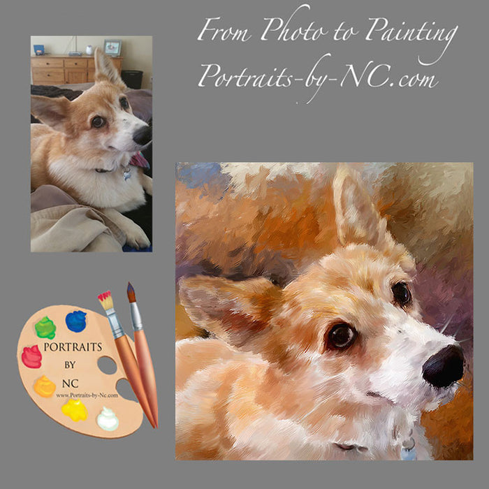 i Dog Portraits from Photo