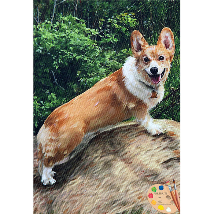 Corgi Pet Painting