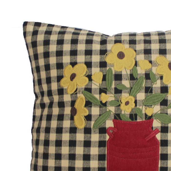 Country Bouquet Pillow 14 In PL750007 - Interiors by Elizabeth