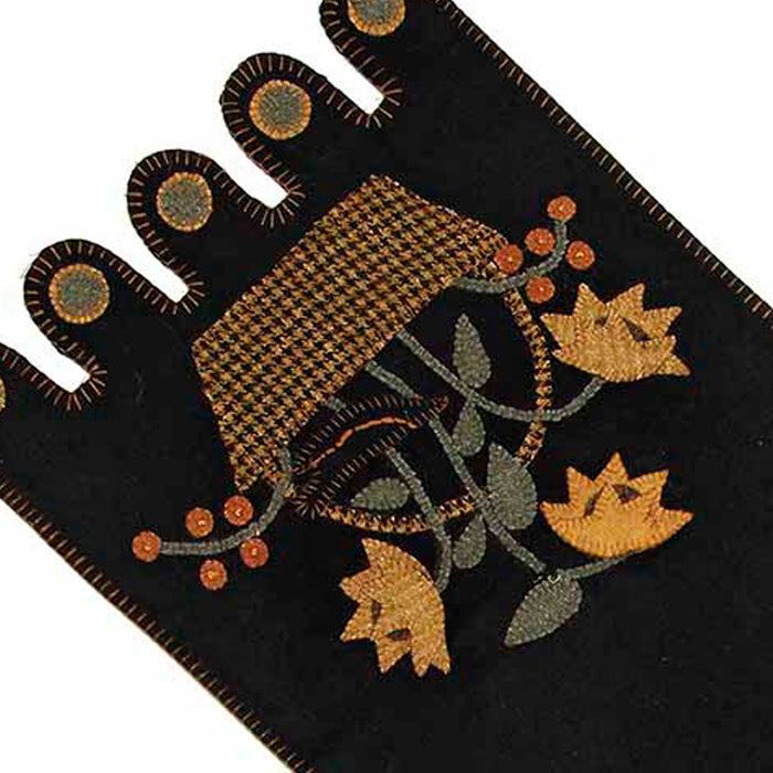 Crow In A Basket Table Runner TRAR0059 - Interiors by Elizabeth