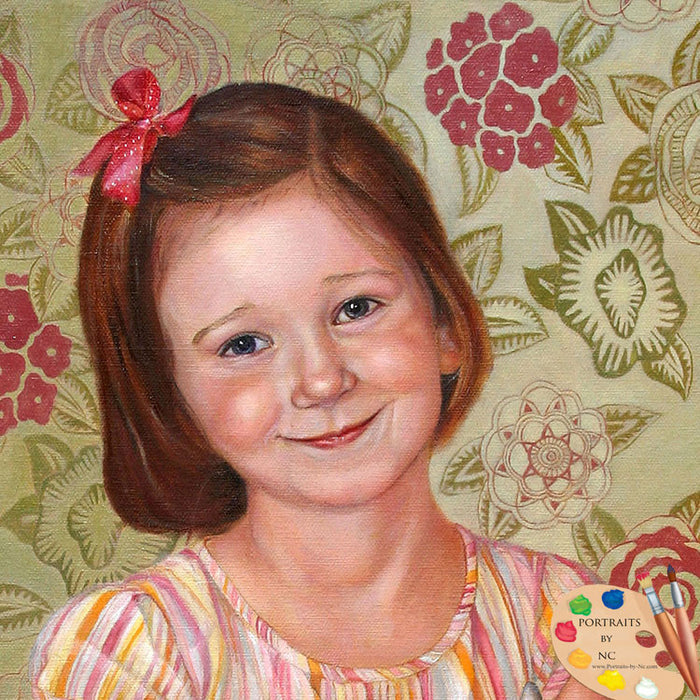 Child Portrait Lillian the Sweet Sneak 121 - Portraits by NC