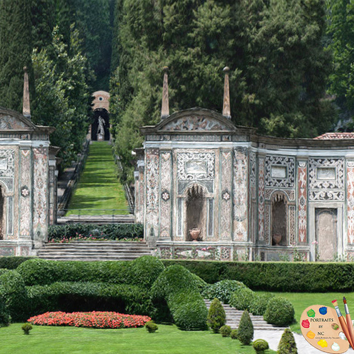 House Paintings Villa De Este 341
