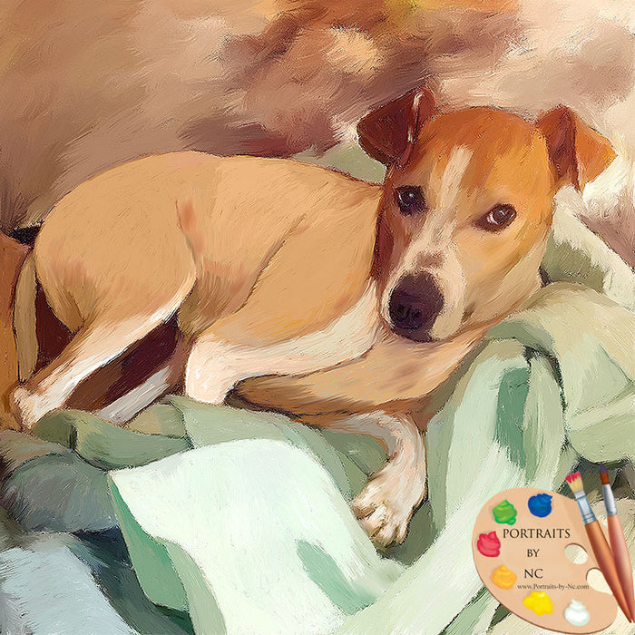 Modern Dog Portrait 622