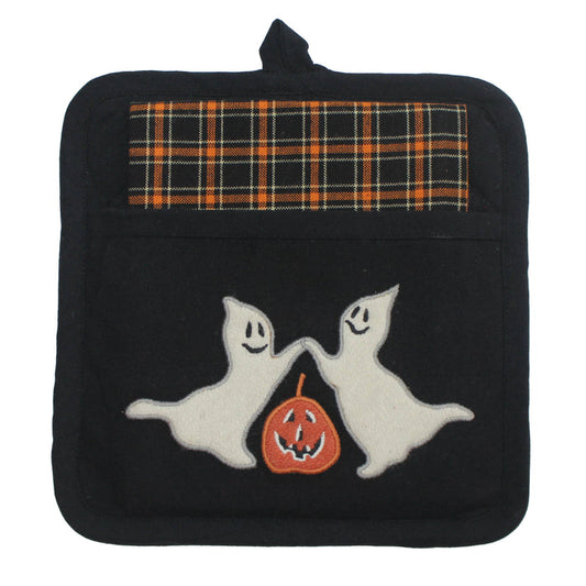 Dancing Ghosts Pocket Potholder Set - Home Collections by Raghu