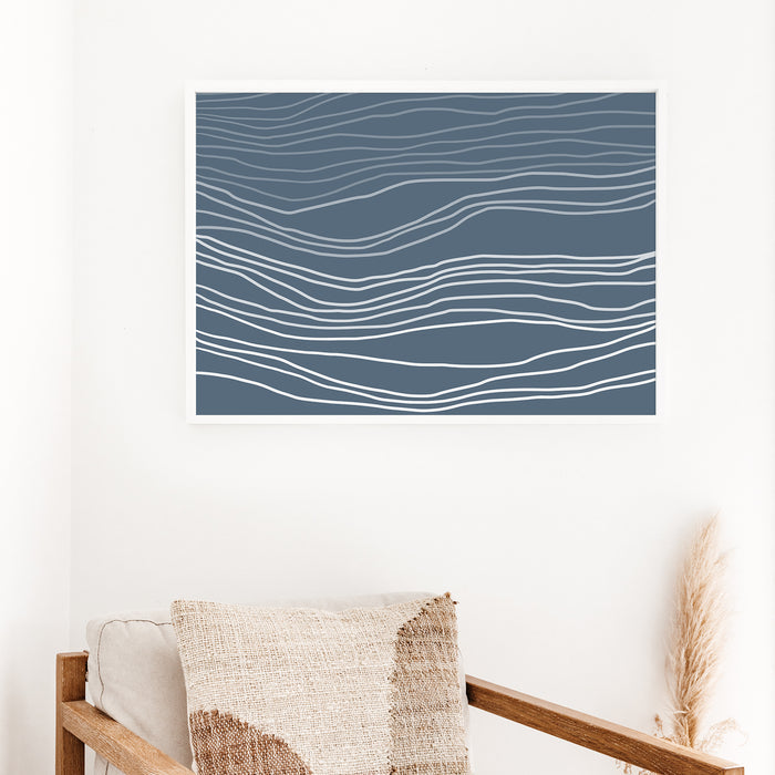 5"x7" / Art Print / White