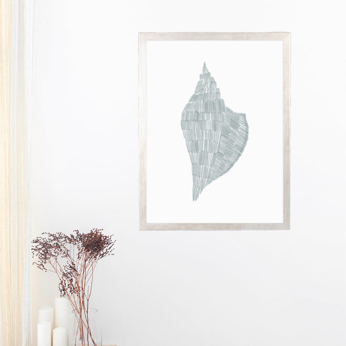 5"x7" / Art Print / Antique Silver
