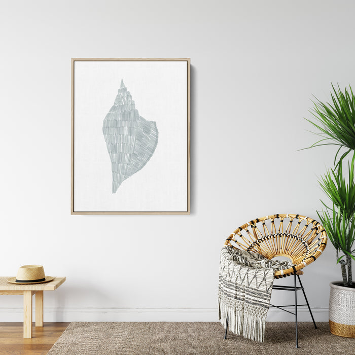 Deconstructed Conch Shell - Art Print or Canvas - Jetty Home