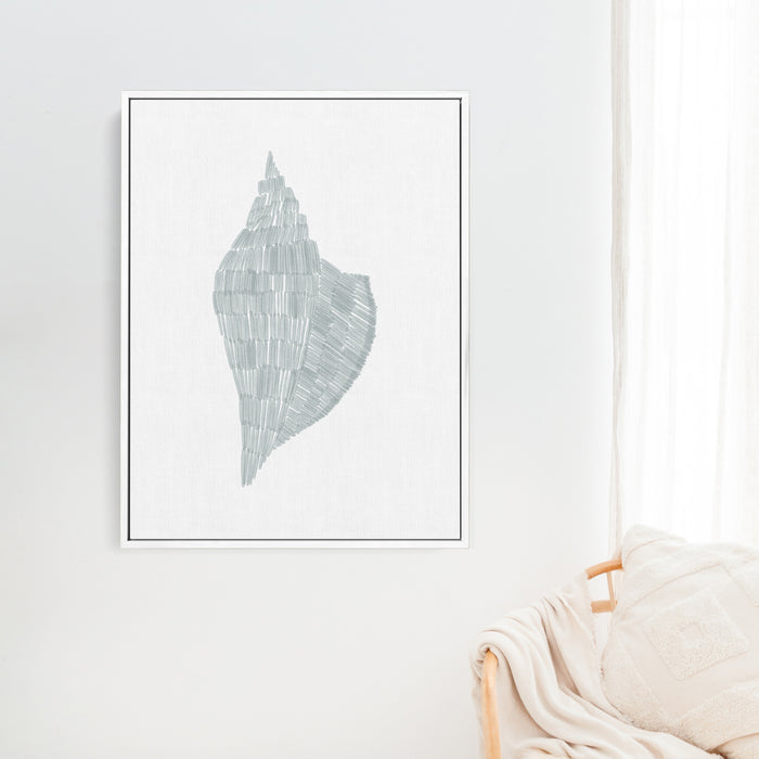 Deconstructed Conch Shell - Art Print or Canvas - Jetty Home
