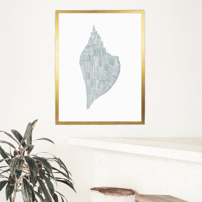 5"x7" / Art Print / Antique Gold