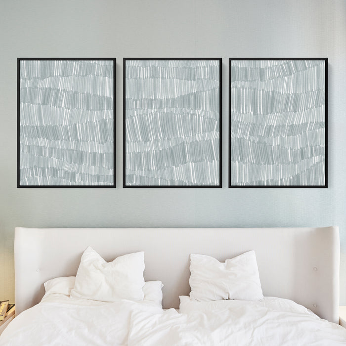 8"x10" / Canvas Set / Black