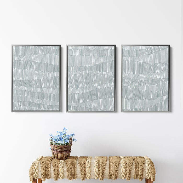 8"x10" / Canvas Set / Antique Silver