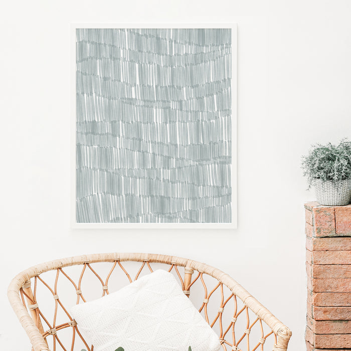 Deconstructed Ocean Waves - Art Print or Canvas - Jetty Home