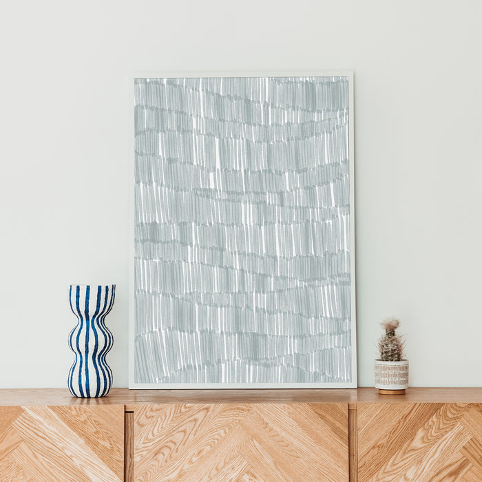 Deconstructed Ocean Waves - Art Print or Canvas - Jetty Home